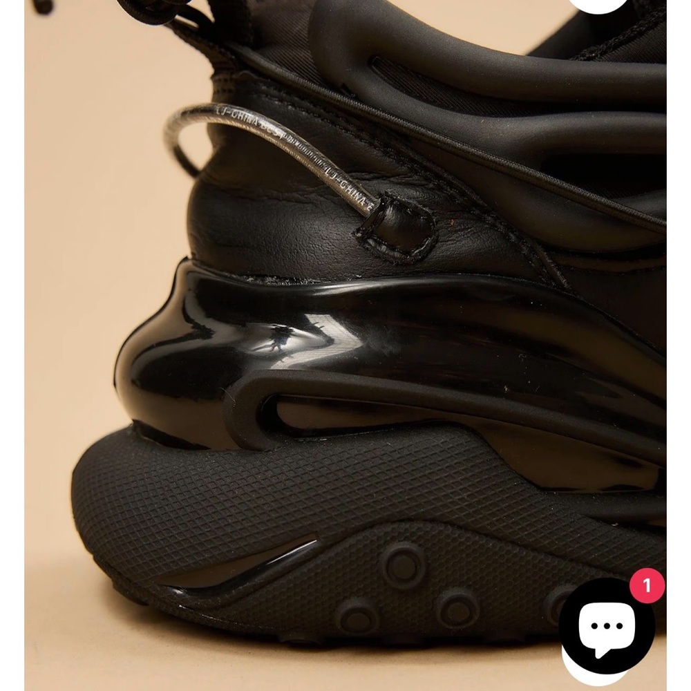 Lonza Atlas Black Men’s  Sneakers - Picture 2 of 11